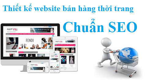 Thiết kế website bán hàng thời trang chuyên nghiệp, chuẩn seo