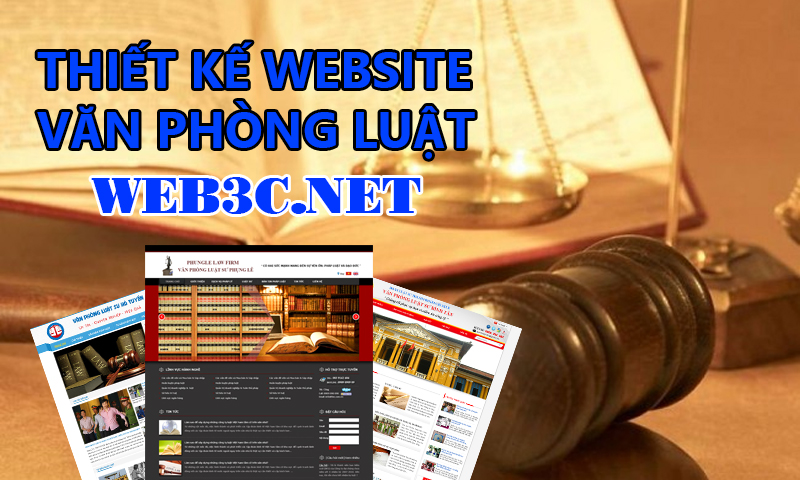 Thiết kế website công ty luật, văn phòng luật chuyên nghiệp
