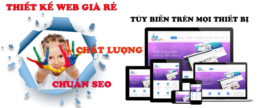 Thiết kế website giá rẻ chất lượng tại Hà Nội